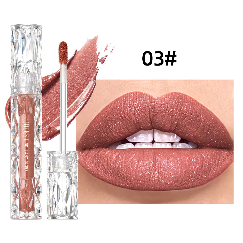 QIBEST Diamond Glitter Lipstick
