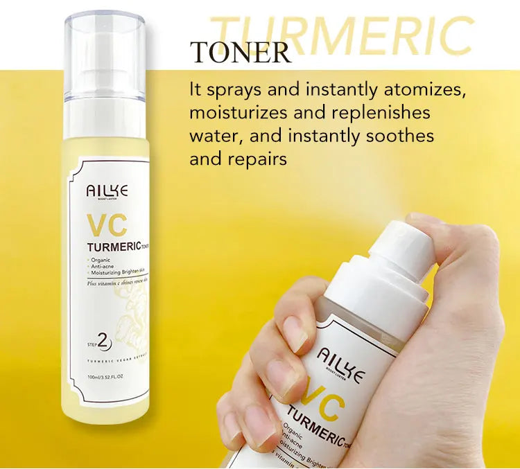 AILKE Turmeric & Vitamin C Skincare Set
