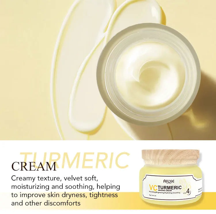 AILKE Turmeric & Vitamin C Skincare Set