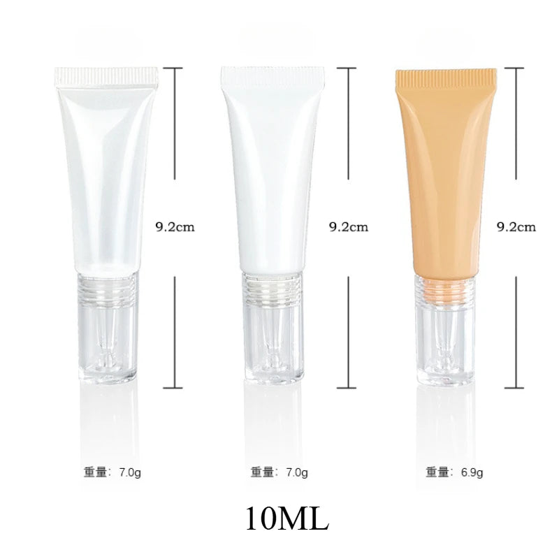 Refillable Sunscreen Travel Tubes