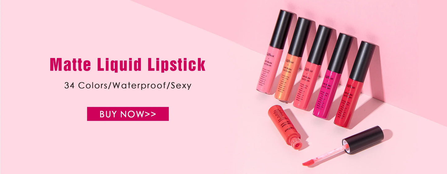 QIBEST Diamond Glitter Lipstick