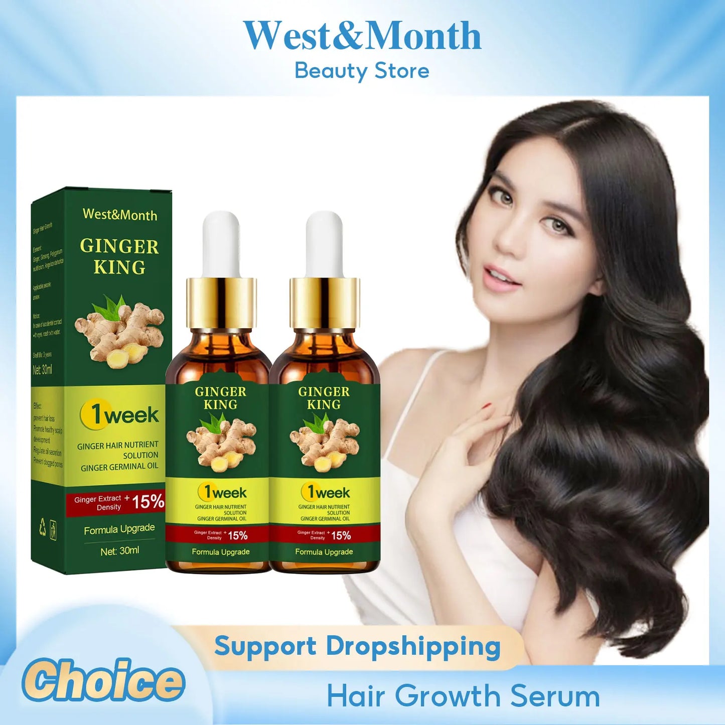 Ginger Hair Growth Serum