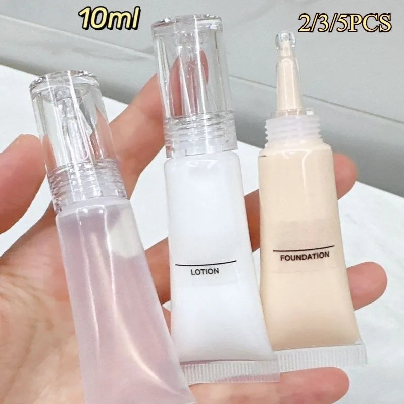 Refillable Sunscreen Travel Tubes
