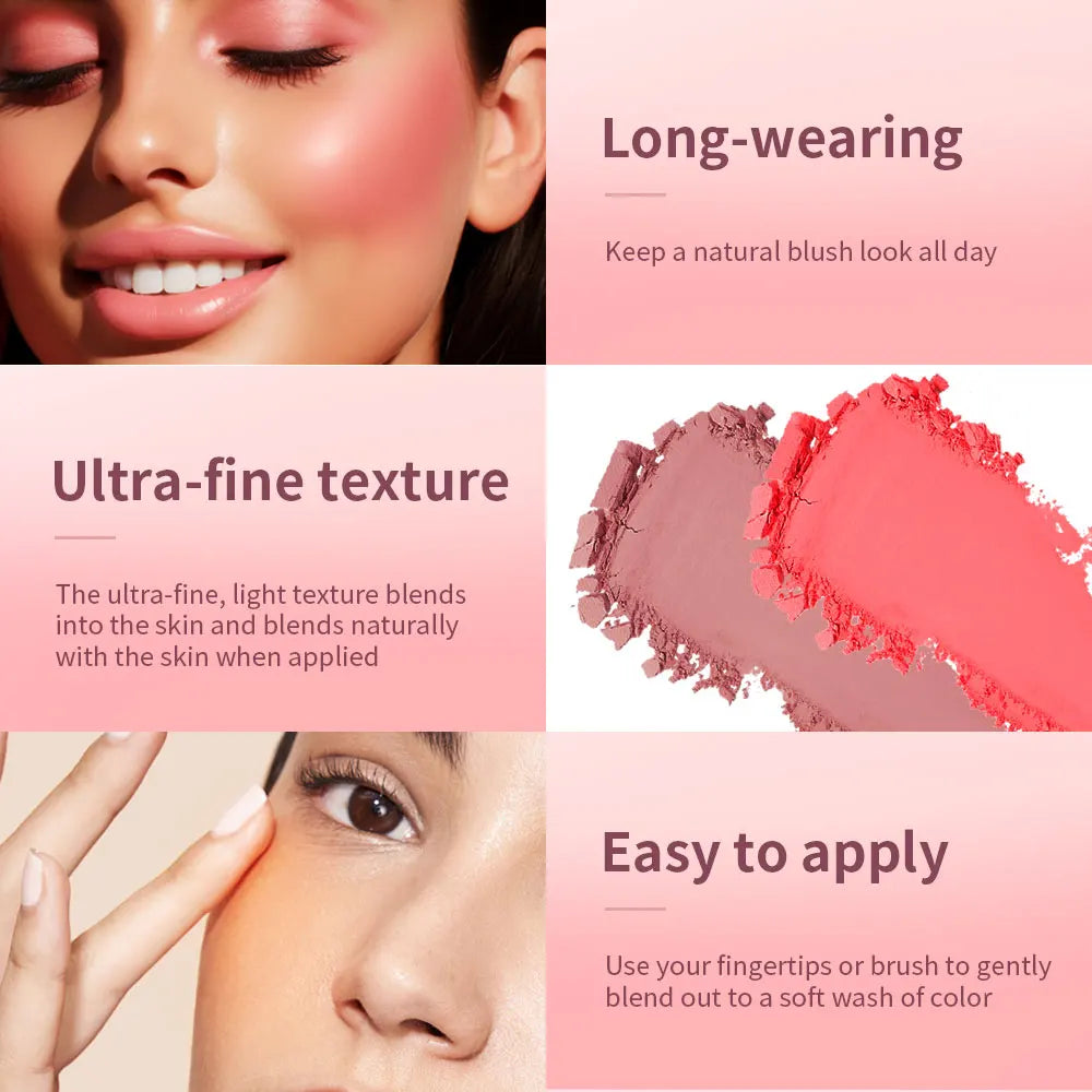 Face Blusher Matte Natural Cheek Tint