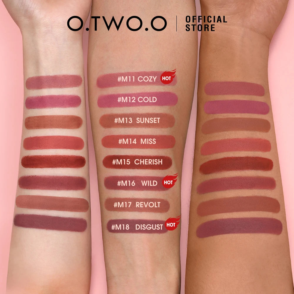 O.TWO.O Matte Velvet Lipstick