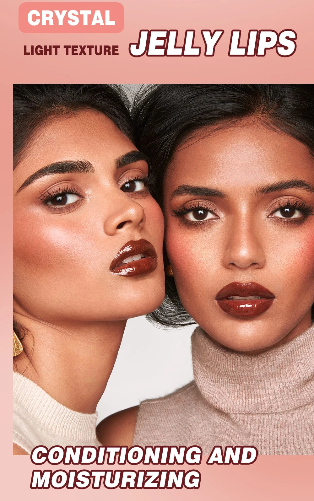QIBEST Crystal Tinted Lip Balm