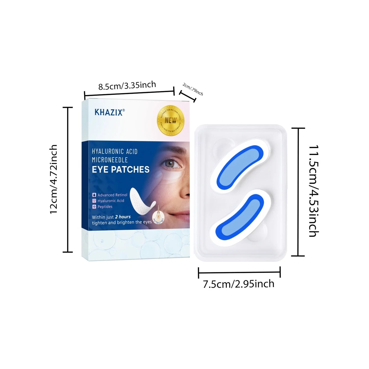 Retinol Microneedle Eye Patches