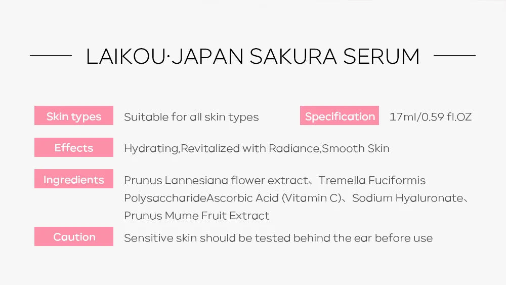 LAIKOU Sakura Vitamin C Serum