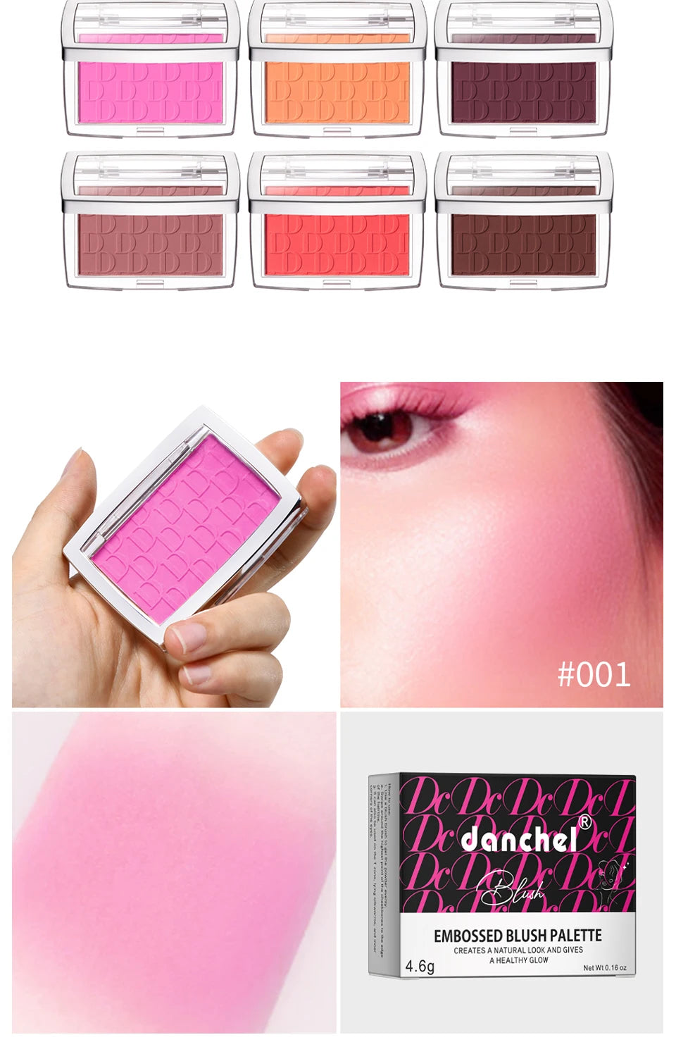 Face Blusher Matte Natural Cheek Tint