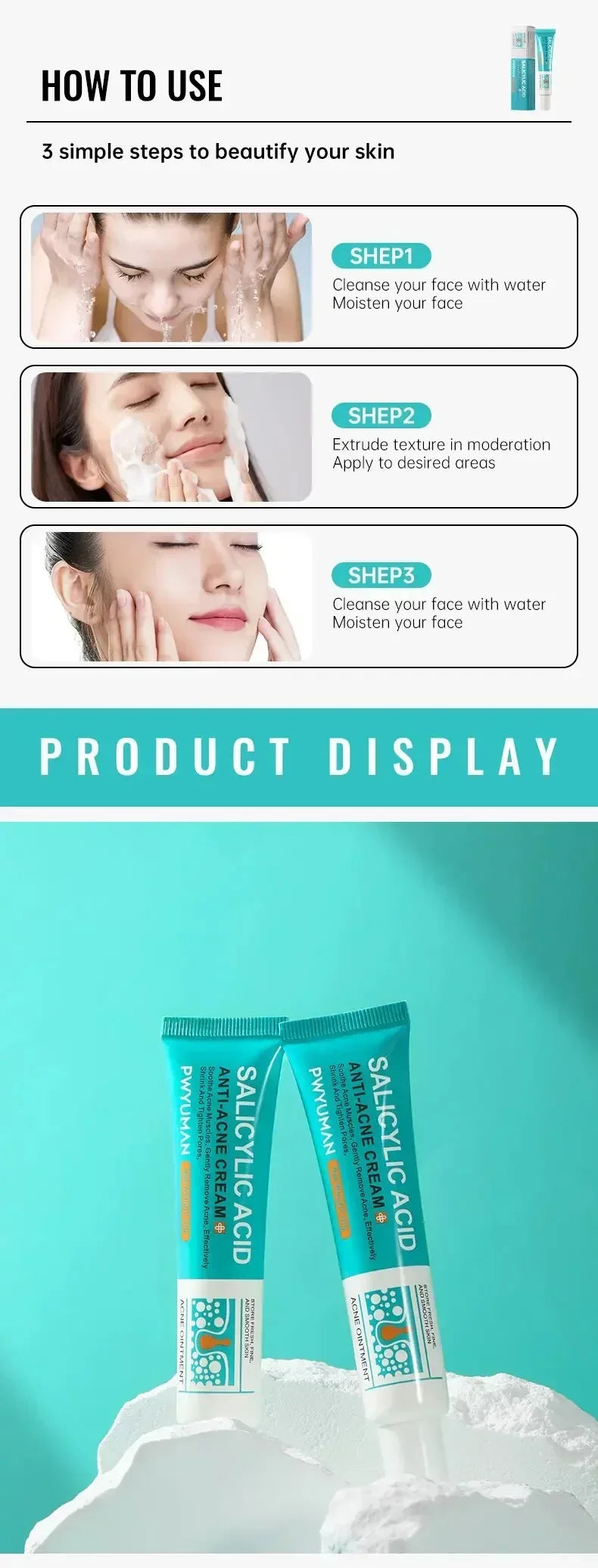 Salicylic Acid Acne Cream