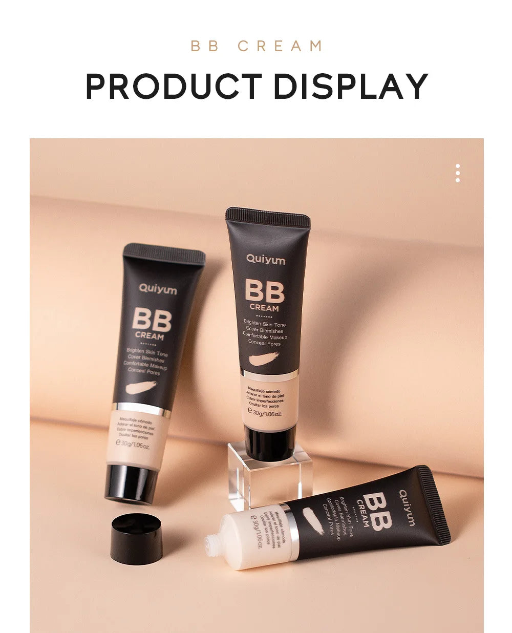 High Coverage BB Cream Foundation