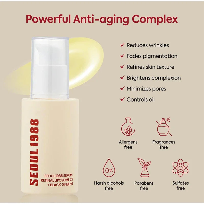 Retinol & Black Ginseng Anti-Aging Serum