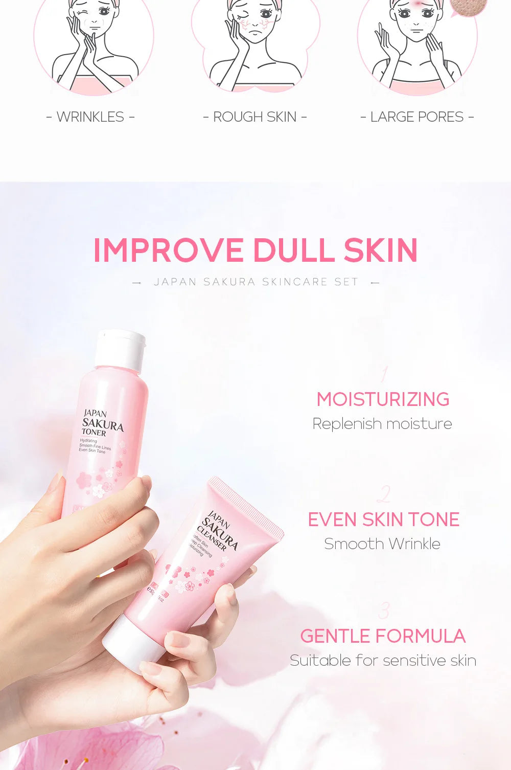 Sakura Hydrating Skincare Set