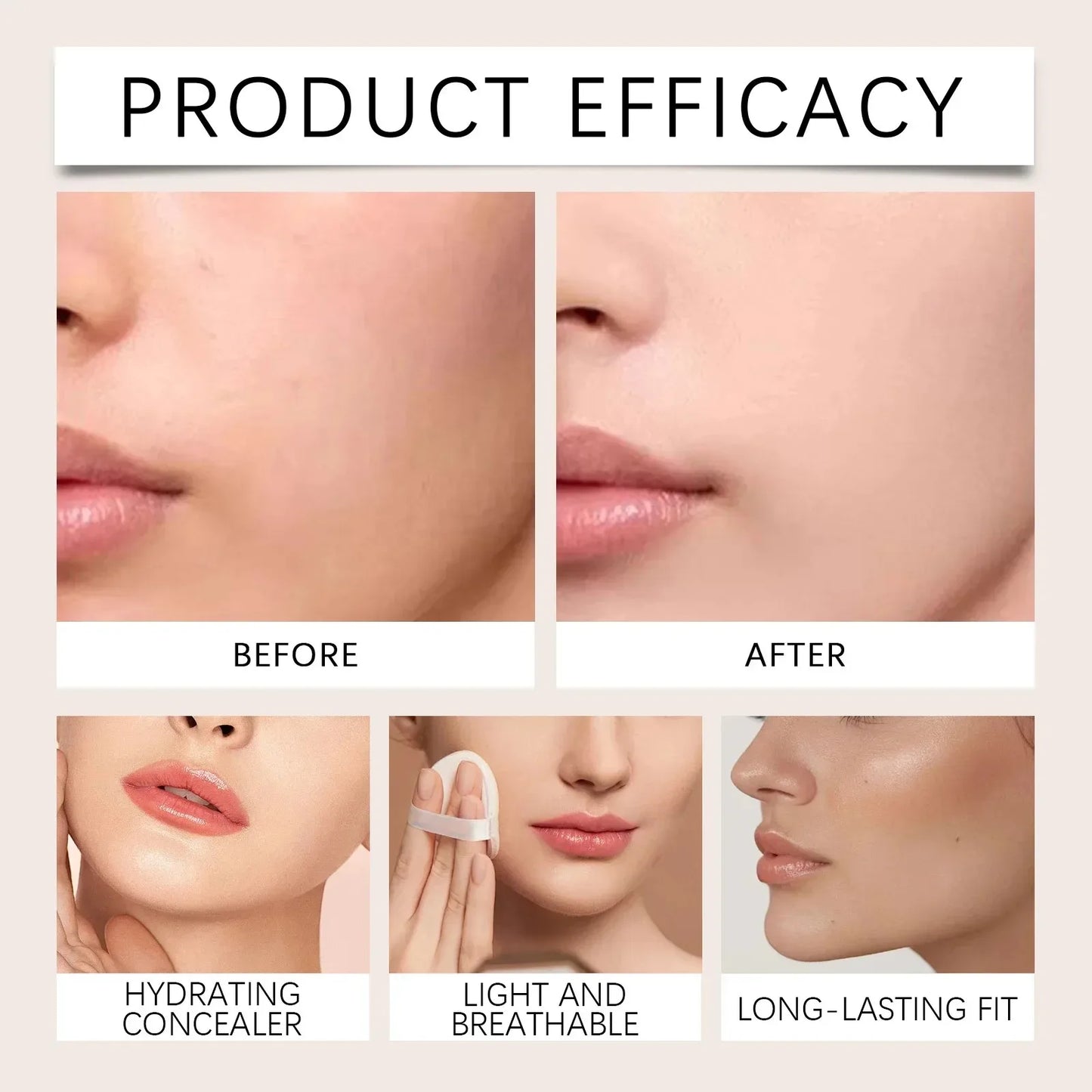 Lightweight Full-Coverage Concealer