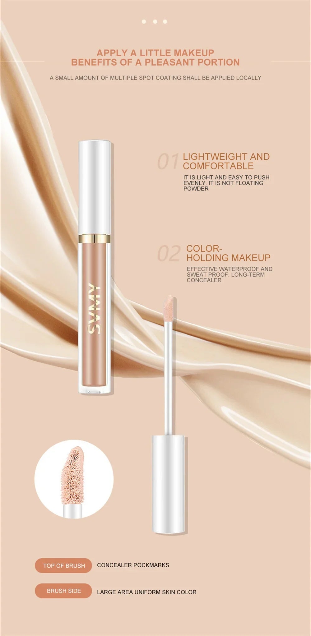 Foundation Cream Lasting Moisturizing
