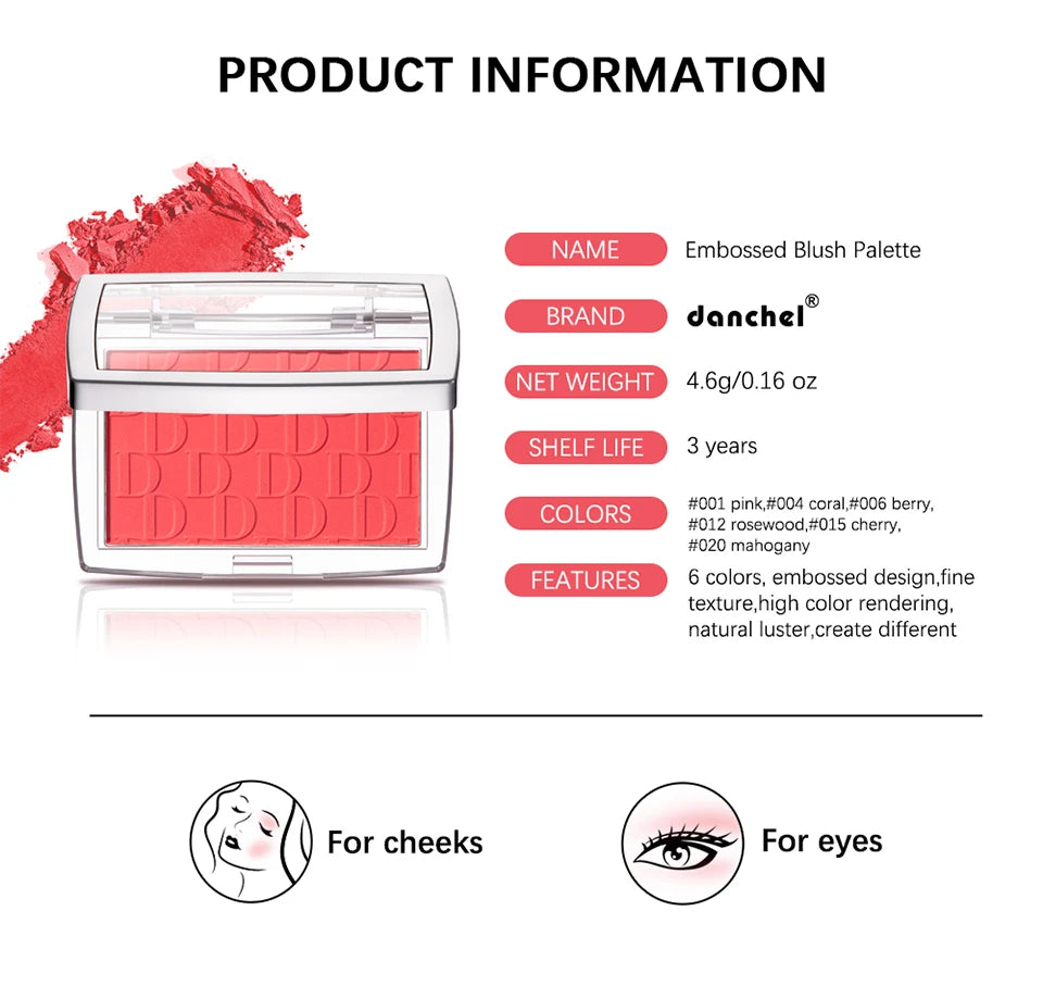 Face Blusher Matte Natural Cheek Tint