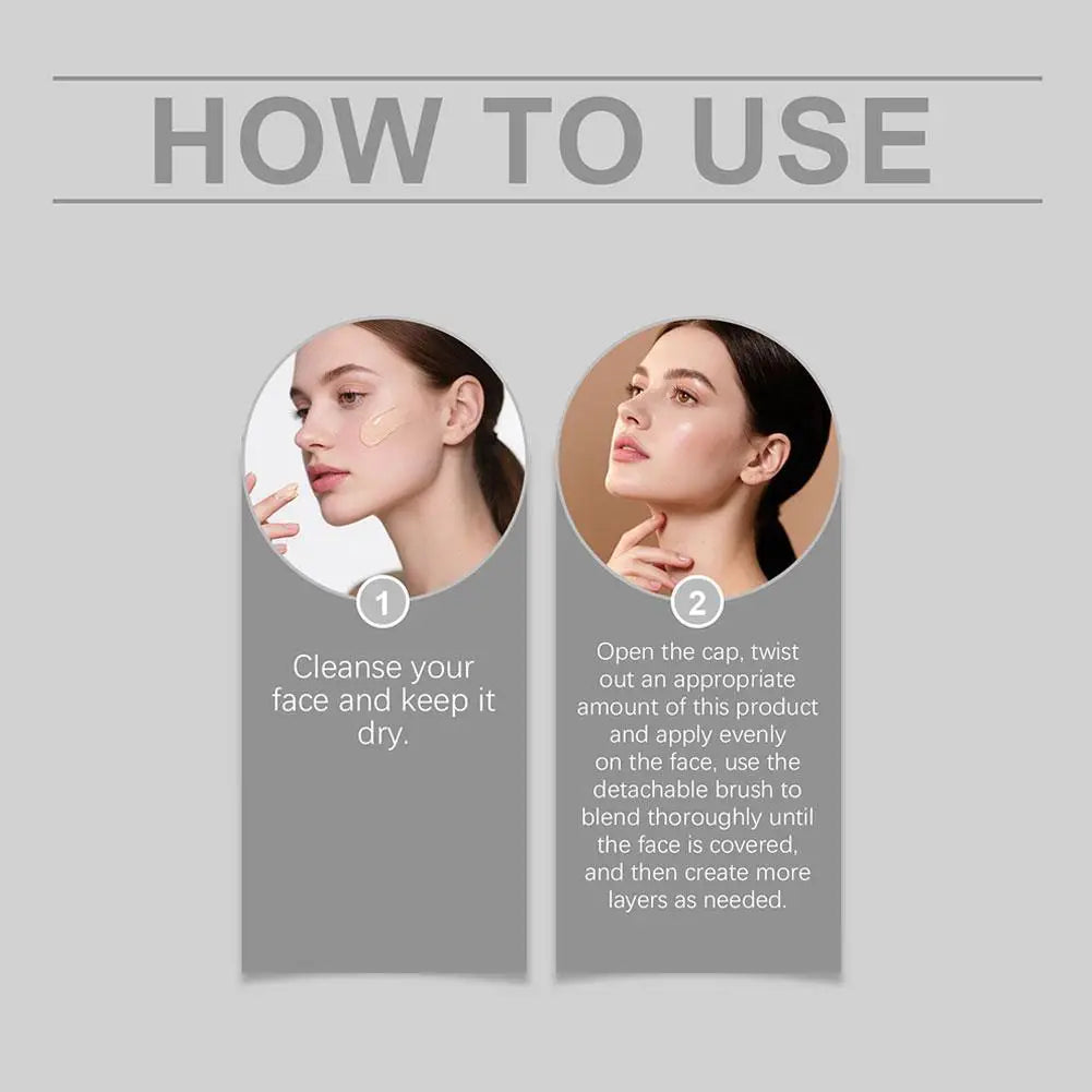 ZEPHOCO Colour-Changing Foundation Stick