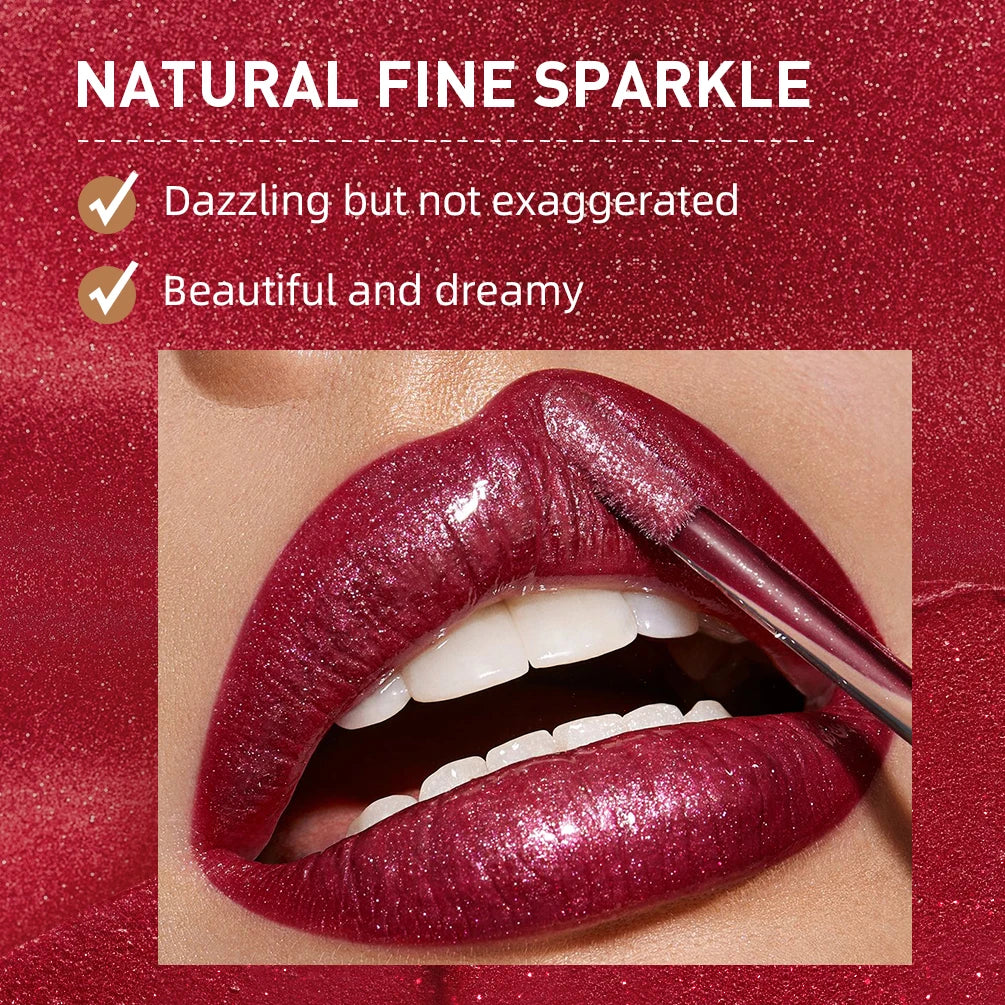 QIBEST Diamond Glitter Lipstick