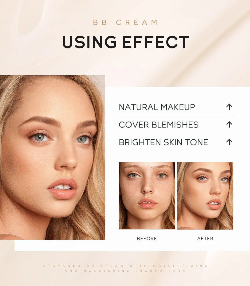 High Coverage BB Cream Foundation