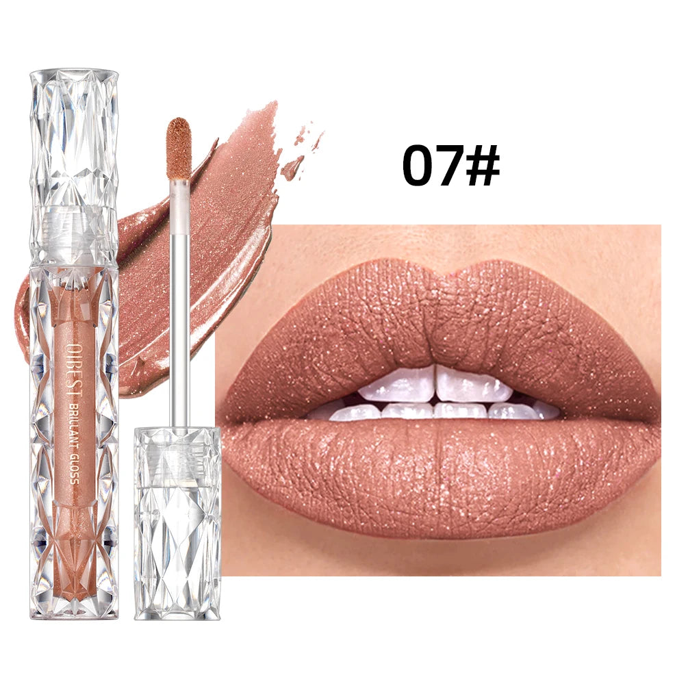 QIBEST Diamond Glitter Lipstick