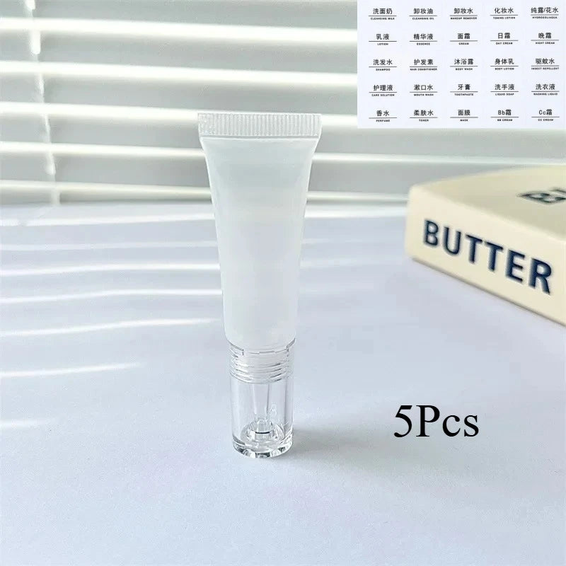 Refillable Sunscreen Travel Tubes