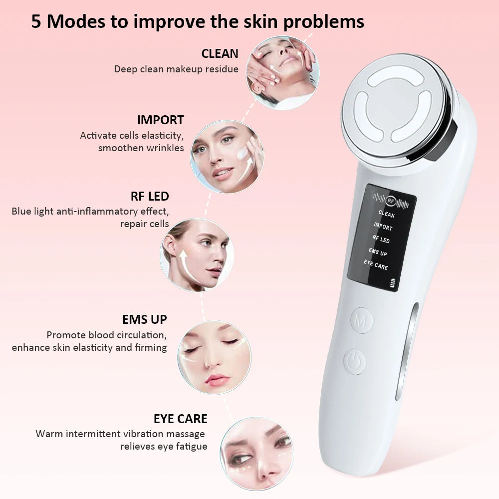 RF Facial Skin Tightening Device
