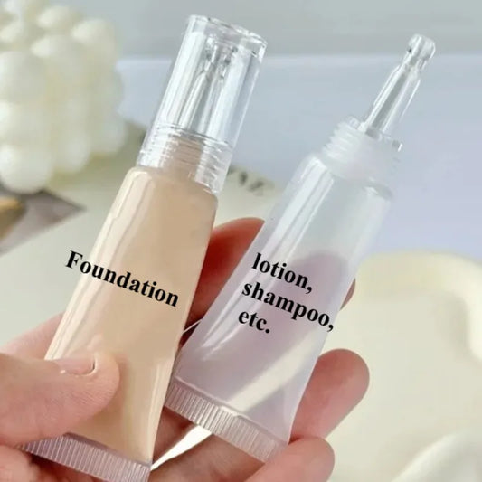 Refillable Sunscreen Travel Tubes