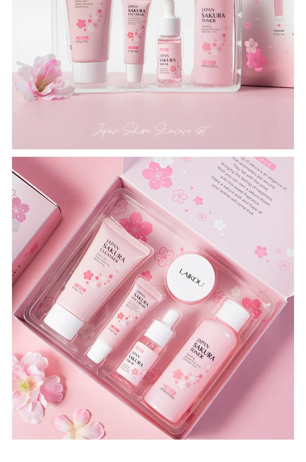 Sakura Hydrating Skincare Set