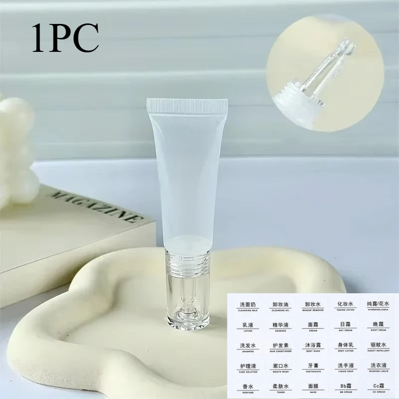 Refillable Sunscreen Travel Tubes