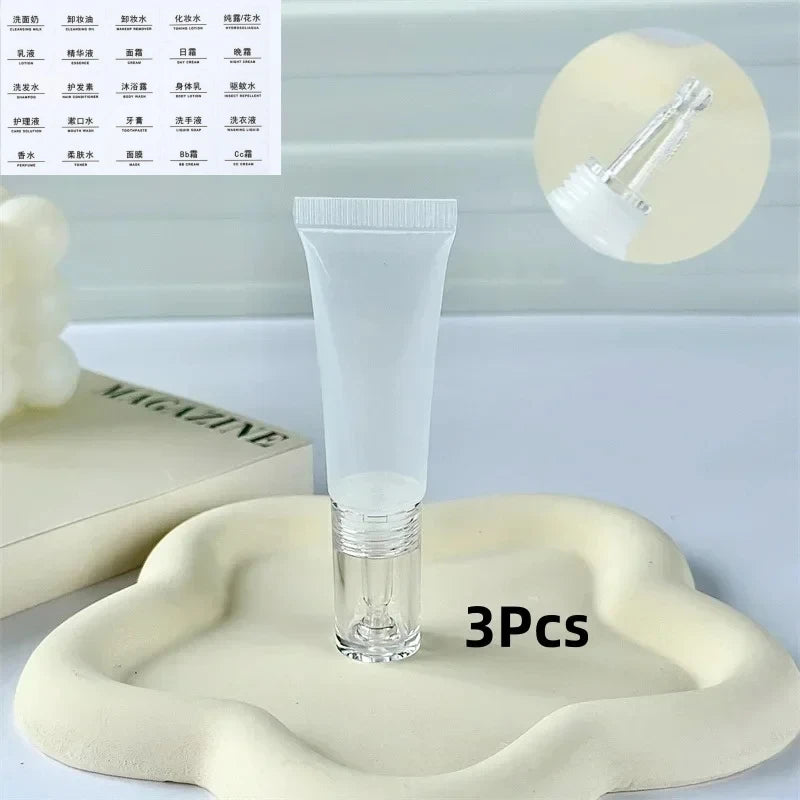 Refillable Sunscreen Travel Tubes