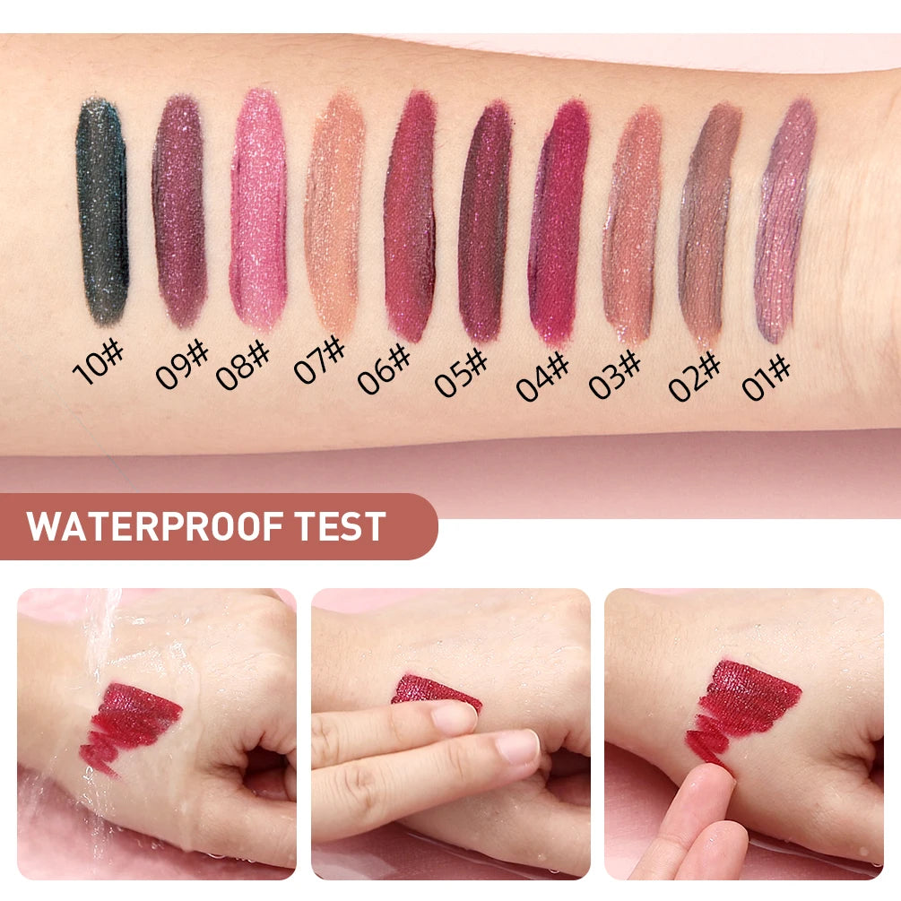 QIBEST Diamond Glitter Lipstick