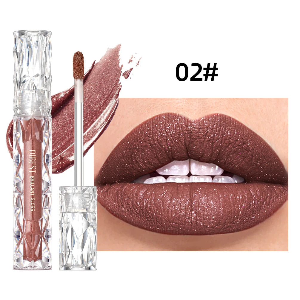 QIBEST Diamond Glitter Lipstick