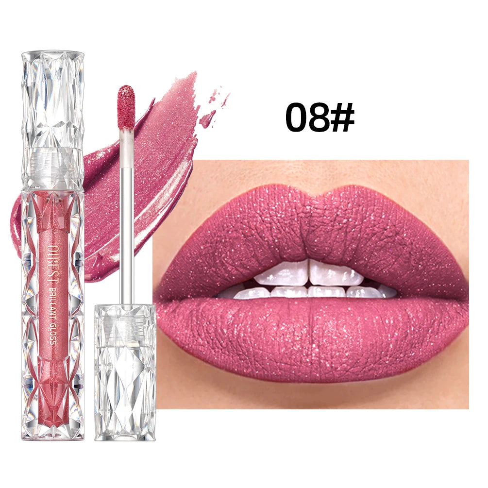 QIBEST Diamond Glitter Lipstick