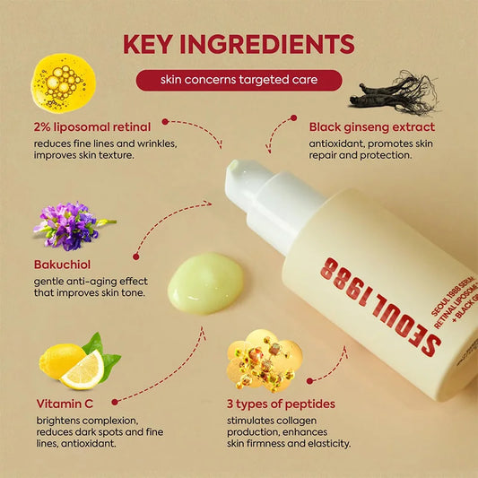 Retinol & Black Ginseng Anti-Aging Serum