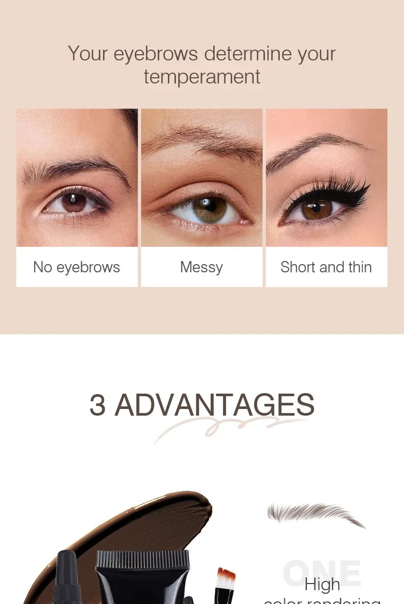 Waterproof Eyebrow Tinting Gel