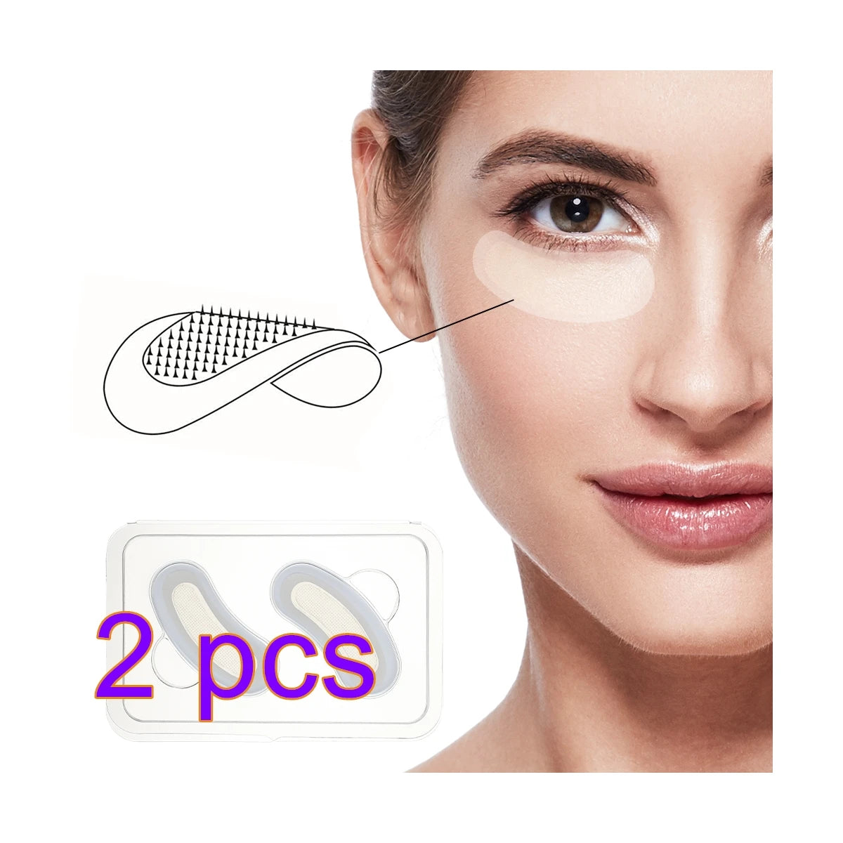 Hyaluronic Microneedle Eye Patches