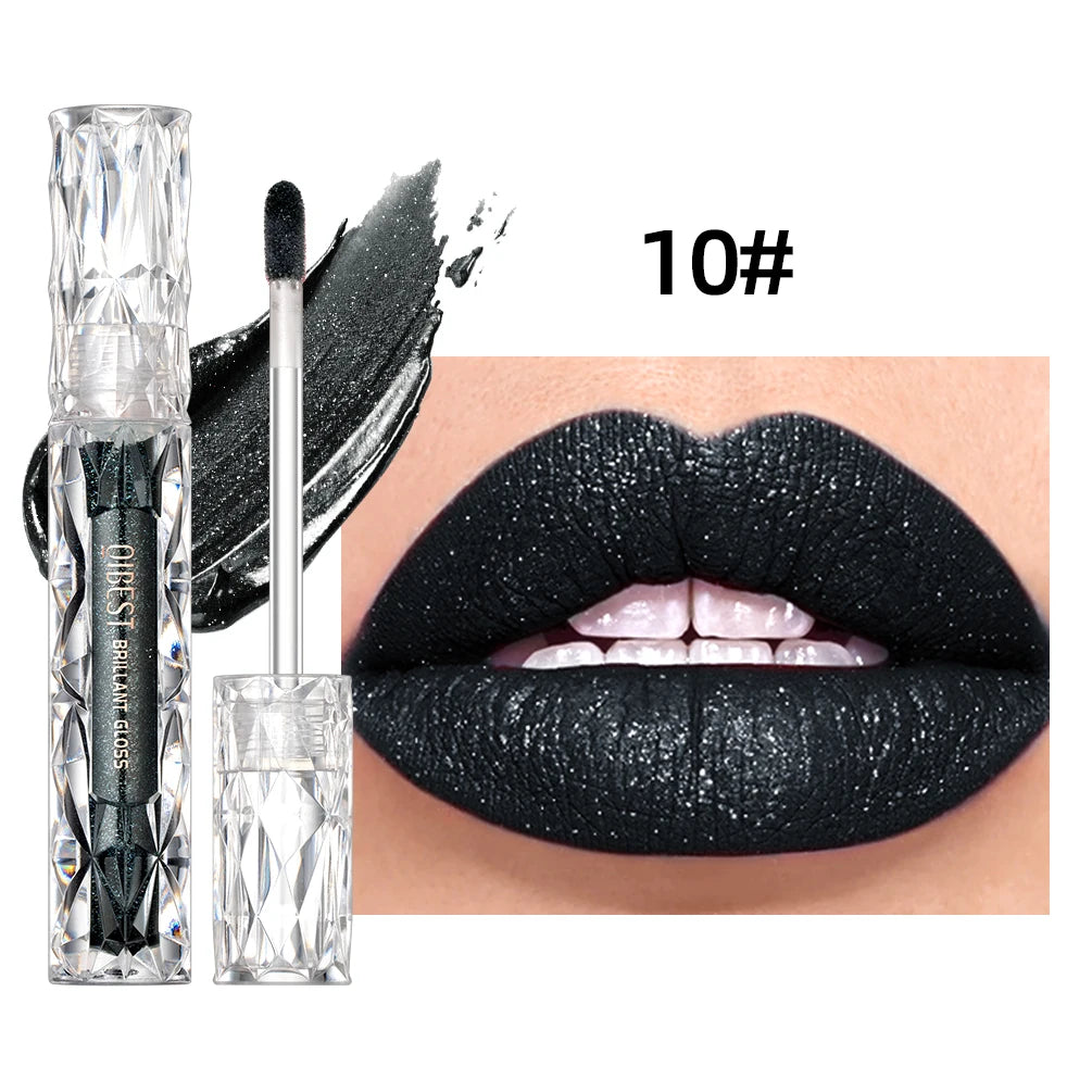 QIBEST Diamond Glitter Lipstick