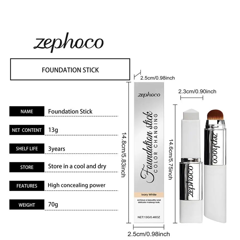 ZEPHOCO Colour-Changing Foundation Stick
